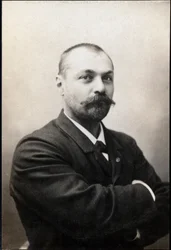 Portræt af Gabriel Bonvalot (1853-1933), fransk opdagelsesrejsende.